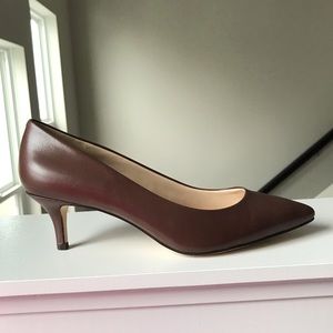 Nine West brown heels